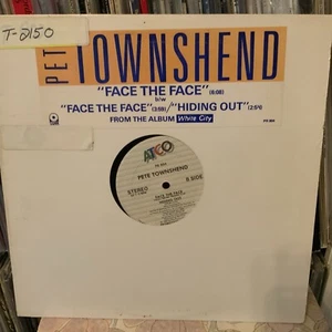 Pete Townsend - Face The Face , Hiding Out & Face The Face Edit 12” EP PROMO VG+ - Picture 1 of 4