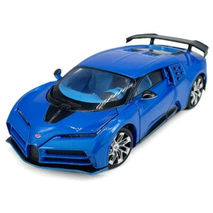 1:32 Bugatti Centodieci EB110 Model Car Diecast Toy Cars Boys Toys for Kids Blue - Picture 1 of 13