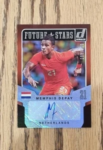 Panini Donruss Future stars Memphis depay autlo 083/199 RC Lyon Netherlands - Picture 1 of 3