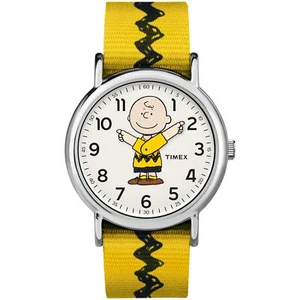Timex Unisex TW2R41100 Weekender 38mm Peanuts Charlie Brown Nylon - Bild 1 von 6