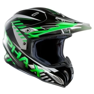 Casco Motocross HJC RPHA -X Schuma MC4 (verde/negro) (NUEVO) - Imagen 1 de 5
