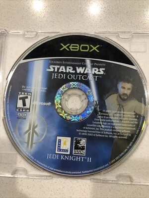 Star Wars: Jedi Knight II - Jedi Outcast (XBOX, 2002) solo disco Foto 1 de 3