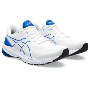 ASICS Men's GT-1000 12 Shoes, White/Illusion Blue - Picture 1 of 4