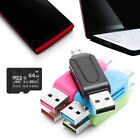 Mini USB 2.0 Card Reader Adapter Flash Drive for Tablets Laptop Support 512G