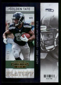 2013 Panini Contenders Playoff Ticket #87 Golden Tate /99 - Picture 1 of 2
