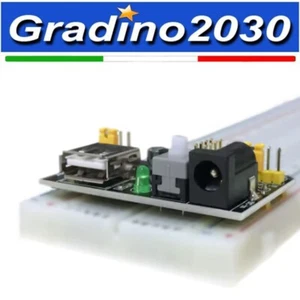 Alimentatore Stabilizzato MB-102 USB 5V/3.3V per Breadboard - Ideale per Arduino - Foto 1 di 4