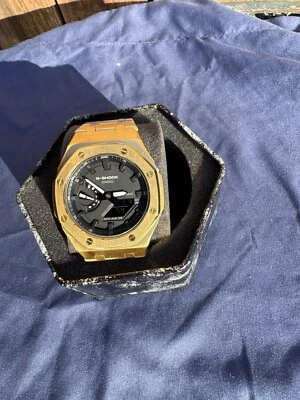 Водонепроницаемые черные часы Casio G-Shock классический стиль 200 м 11,8 мм -... - Изображение 1 из 2