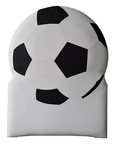 ONEK-DECCO Cabecero cama BALÓN DE FÚTBOL tapizado en polipiel, mod. exclusivo - Imagen 1 de 7