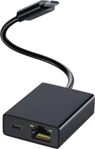 Adattatore Ethernet per Fire TV Stick, Adattatore Micro USB a RJ45 Ethernet Comp - Foto 1 di 7