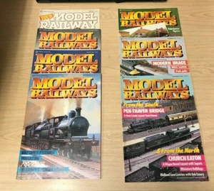 Model Railway Magazine: 7 Issues: June-December 1987 - Foto 1 di 8