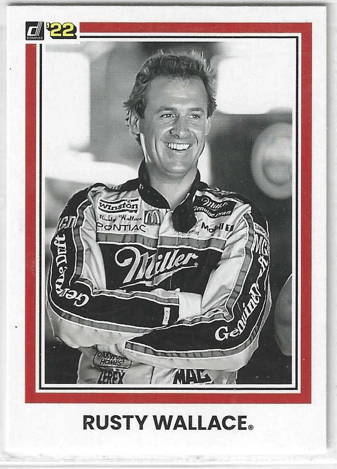2022 Donruss #190 Rusty Wallace 1981 HOF Penske South MGD - Image 1 of 1