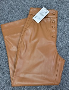 Pantaloni da donna Zara in pelle | Acquisti Online su eBay