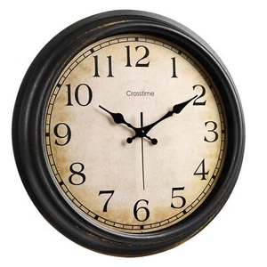 16 Inch Retro Large Wall Clock for Living Room DecorBattery Operated Silent N... - Picture 1 of 6