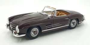 Norev 1/18 Scale Diecast 183891 - 1957 Mercedes-Benz 300 SL Roadster - Dark Red - Picture 1 of 5