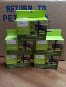 New! Set of 5 Mainstays Yard Torch Deck Clamps! Mount Tiki Torches or Fly Flags - Picture 1 of 4