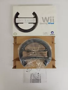 Volante Wii Nintendo con licenza ufficiale Ubisoft nero *RARO* - Foto 1 di 1