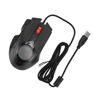 Gaming Mouse 7200 DPI RGB Backlit 8 Keys BT Mouse With Fire Button For Lapto New - Picture 1 of 24