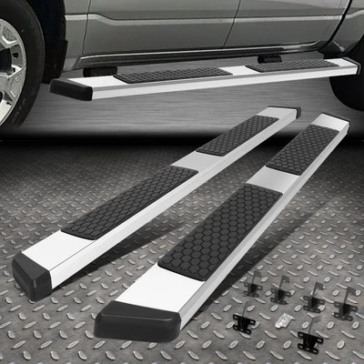 FOR 19-24 RAM 1500 QUAD CAB STAINLESS STEEL 5.5" SIDE STEP BAR RUNNING BOARD - Image 1 of 4