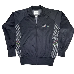 Adidas Adicolor BK5 Negro Serie Chaqueta Hombre’s Gris Medio Cremallera Completa Logo Retro - Imagen 1 de 9