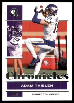 2021 Panini Chronicles Adam Thielen Minnesota Vikings #53 - Image 1 of 2