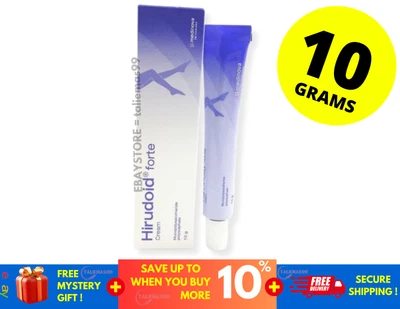 Hirudoid Forte Cream Varicose Scars Bruises Keloid Stretch Marks 10g - Image 1 of 4