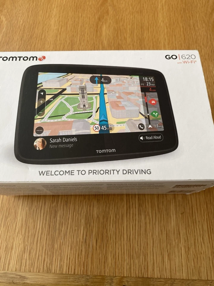 TomTom GO 620 Navigationsgerät mit WiFi - Bild 1 von 4