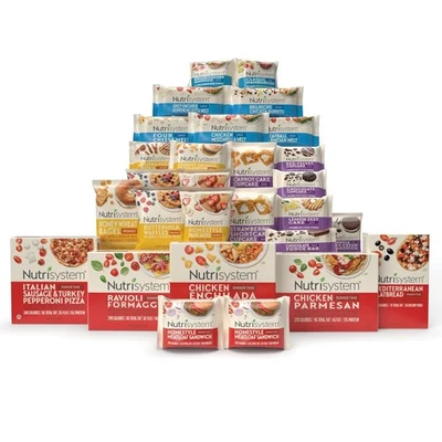Nutrisystem Frozen Fast Five Kit de pérdida de peso de 7 días, 28 comidas y refrigerios + batidos Foto 1 de 3