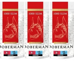 6000 filtri sottili sottili, misure 6x15mm (6 sacchetti da 1000 filtri) - Zdjęcie 1 z 1