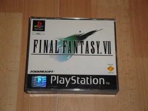 FINAL FANTASY VII 7 DE SQUARE SOFT PARA SONY PS1 CON 3 DISCOS VERSION ORIGINAL - Picture 1 of 4