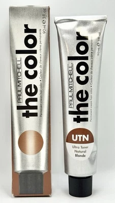 Color de cabello permanente Paul Mitchell THE COLOR UTN ultra tónico rubio natural 3 oz Foto 1 de 4