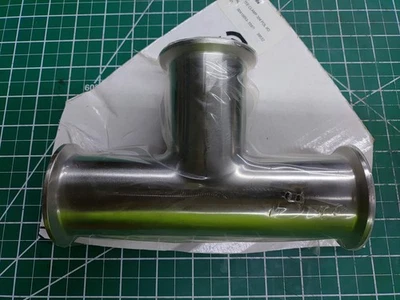 SS-7MP-2 Clamp End Tee 304 Stainless Steel 2" - Image 1 of 2