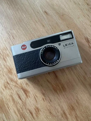 Leica Minilux Point&Shoot 40mm Summarit f2.4 GREAT Condition, E02 just repaired - Image 1 of 4