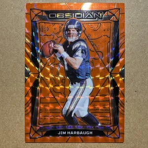 Jim Harbaugh 2024 Panini Obsidian Orange /24 - Picture 1 of 7
