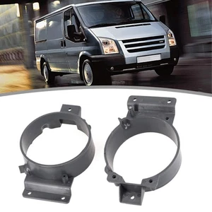 Pair of Black Fog Lamp Shades for Ford TRANSIT 1387138 1387139 (2006 2014) - Picture 1 of 12