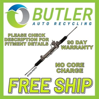 105K Mile 105K MILE BMW 740i Steering Gear Box Power Rack & Pinion 11-12 OEM OE Foto 1 de 2