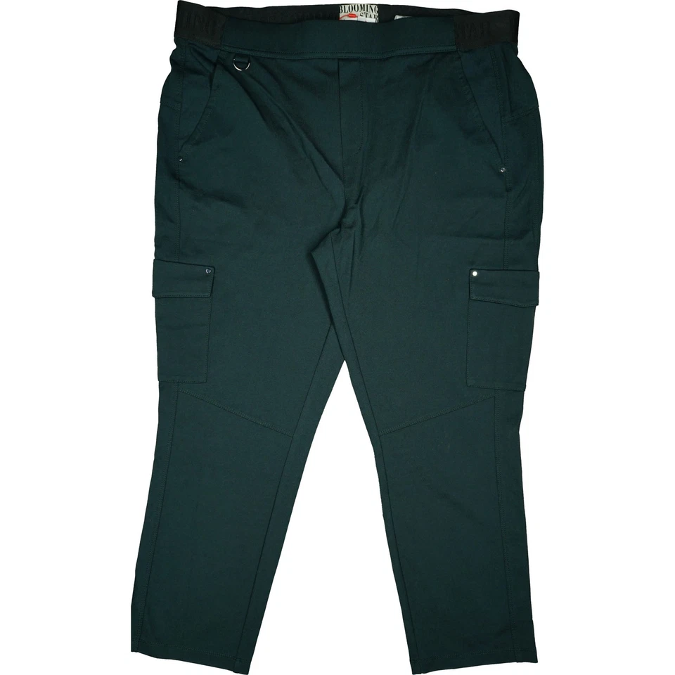 STREET ONE 46 Damen Stretch Hose Bonny Comfort Cargo dünn Gummibund Übergröße - Bild 1 von 4