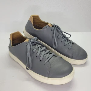 Tenis de cuero Olukai 9 para hombre gris piedra Lae'ahi Li 'Ili impermeables agarre húmedo - Imagen 1 de 9