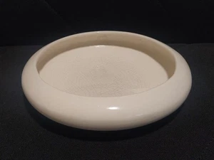 Vintage Mid Century Japanische Bonsai-Übertopfschale mit 3 Füßen Crackle-Glasur - Bild 1 von 5