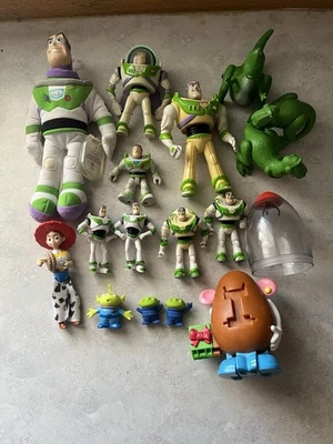 Disney Pixar Toy Story Figura Lote de 17 Piezas Buzz Minis Rex Etc Foto 1 de 4