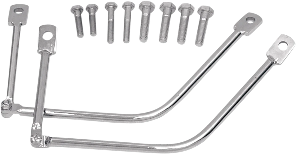 Saddlemen 3501-0345 S4 Universal Saddlebag Support Brackets 03-08 Honda VTX1300S - Image 1 of 3