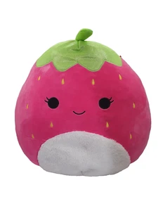 Almohada de felpa original Squishmallows 16" Mimi The Strawberry Pink 39CM - Imagen 1 de 6