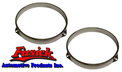 1940-1954 Buick Super Century Special Roadmaster Headlight Retainer Ring Set - Image 1 of 2