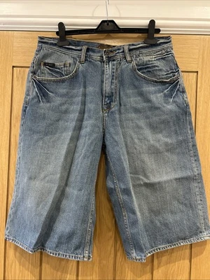 G-Unit Denim Blue Shorts 32” Waist Baggy - Image 1 of 4