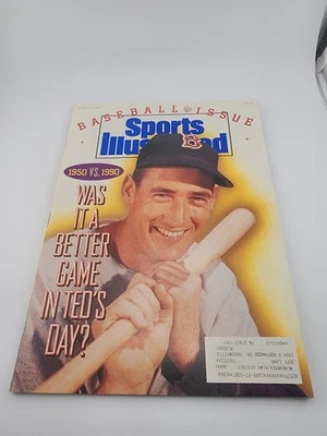 Sports Illustrated  April 16 1990 Was It A Better Game In Ted's Day Ted Williams - Image 1 of 2