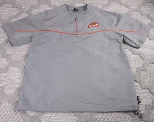 Vintage Oregon State Beavers Shirt Mens XL Grey Nike Team Warmup 1/4 Zip - Picture 1 of 24