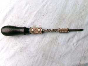 VINTAGE MILLERS FALLS NO. 29 SPIRAL RATCHET SCREWDRIVER - WITH BIT - Picture 1 of 3