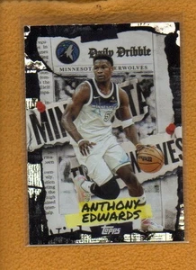 Anthony Edwards 2025-26 Topps Basketball The Daily Dribble #DD-7 - Foto 1 di 2