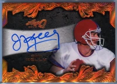 Jim Kelly Buffalo Bills 2017 Leaf Q Autograph HOF #BA-JK1 Auto - Image 1 of 2