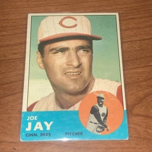 1963 Topps Joe Jay #225 EX Cincinnati Reds ! - Picture 1 of 2