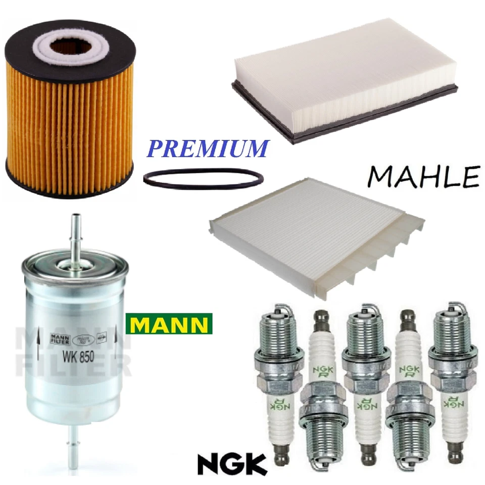 KIT de puesta a punto tapones de filtros de combustible de aceite de aire para Volvo S60 2001-2003 Foto 1 de 1